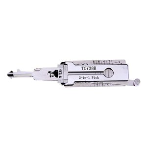 Lishi <strong>Tool</strong> TOY38R Lock Pick <strong>Tool</strong> 2 in 1 Car Door Lock Pick Decoder Unlock <strong>Tool</strong> Lock Picks for Toyota Daewoo, Xiali - Product Image 5