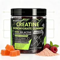 Kreatin-Monohydrat-Gummis mit Eigenmarke 5000mg Energie-Kaubonbons für Männer & Frauen
