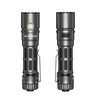 Lampe torche EDC Wurkkos T1 5500LM rechargeable par USB-C avec molette rotative, lumière latérale RGB, lampe de travail pour usage tactique en extérieur