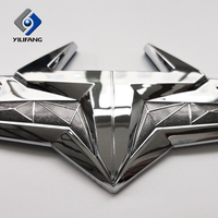Insignias de Metal personalizadas profesionales, Logo 3d de Toro, pegatina de insignia de coche para decoración de cuerpo completo de coche