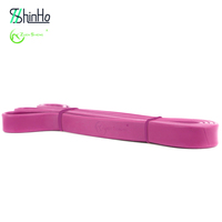 Zhensheng vente en gros élastiques élastiques personnalisés Fitness entraînement exercice Gym boucle en caoutchouc bandes de résistance aux hanches