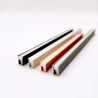 Éclairage LED encastré en aluminium pour armoires - Éclairage sous-armoire, pour garde-robe, vitrine à chaussures et à vin, 2700K Blanc Chaud 50000