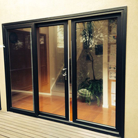 Portes coulissantes modernes Clearview 2023 pour cuisine, en alliage d'aluminium, avec moustiquaire, ignifuges et étanches