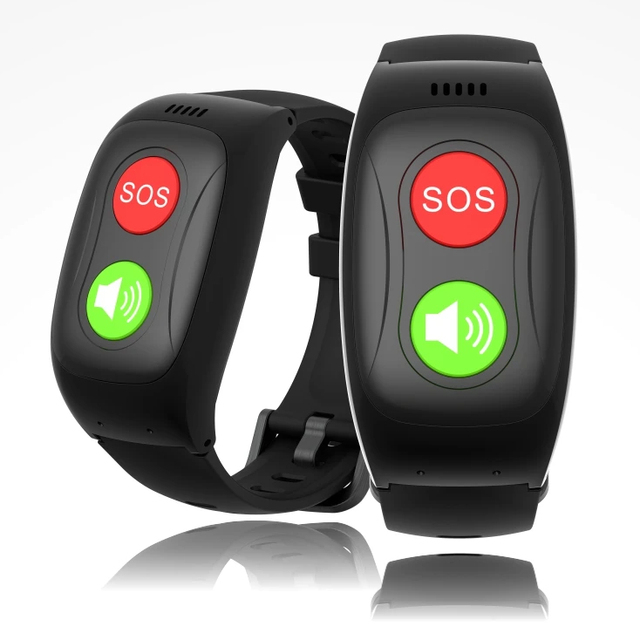 4G SOS Alert SmartWatch Elder GPS LBS WiFi Geo Fence Fall Detection Alarm Sleep Tracker IP67 Health Care Nursing Home VL17