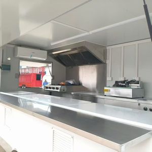Remorque classique pour corn-dogs avec station de préparation et vitrine chauffante rotative, chariot classique pour foires américaines, idéal pour les matchs de baseball et les carnavals - Product Image 6