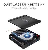 Mini Pc Hot T4 Pro sous licence Win10 Mini Pc de jeu sans ventilateur Gemini Lake N3350 double Wifi 4GB/64GB Win11pro Mini ordinateur