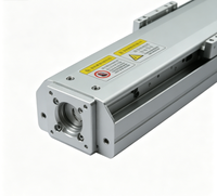 Actionneur linéaire à vis à billes CNC, moteur, course de 1000 mm, double rail de guidage, roulement antirouille, anti-poussière, aluminium, vitesse 750 mm/s