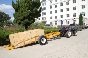 Carro de Transferencia Agrícola Zoomye de Alta Resistencia, Carro Flexible para Manejo de Huertos, Capacidad de 730 kg, Carga/Descarga Rápida, 1 Año de Garantía - Product Image 5