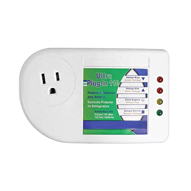 N006-120V 120VAC/50HZ-60HZ Single Phase Surge Protector, Home Voltage Stabilizer Refrigerator Voltage Protector