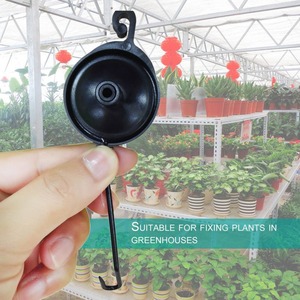 Support de plante rétractable <span class=keywords><strong>Yoyo</strong></span> en plastique durable avec bouchon pour la culture en plein air de tente hydroponique de jardin domestique - Product Image 6