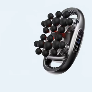 <span class=keywords><strong>Pistola</strong></span> de <span class=keywords><strong>Masaje</strong></span> de Percusión Multifuncional de 12 Velocidades con Motor sin Escobillas y Batería de Ultra Larga Duración para Relajación Muscular Corporal - Product Image 2