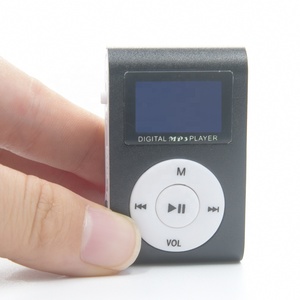 Reproductor <span class=keywords><strong>MP3</strong></span> Mini en Oferta con Pantalla LCD, Clip Metálico, Reproductor de Música <span class=keywords><strong>MP3</strong></span>, Compatible con Radio FM, Tarjeta SD, con Auriculares y Cable de Carga - Product Image 4