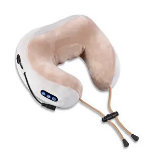 Điện cổ massager hình chữ U gối đa chức năng xách tay vai cổ tử cung Massager du lịch nhà xe thư giãn massage gối