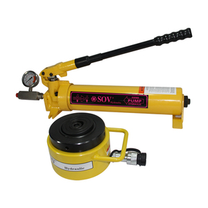 Vérin hydraulique simple effet 100 tonnes avec écrou de blocage, structure de vérin à piston, cœur de moteur – Meilleur prix pour vérins hydrauliques d'occasion - Product Image 4