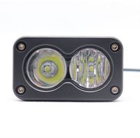 Phare LED en aluminium haute luminosité HOT DEAO 3 pouces, lumière de conduite blanche/jaune, nouveau 20W 4000 lumens pour voiture et moto