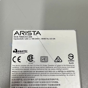 Switch di Rete Originale Usato DCS-7050CX3-32S-R/F DCS-7050CX3M-32S-F/R 32 Porte 100Gb QSFP+ 2 Porte SFP+ - Product Image 6