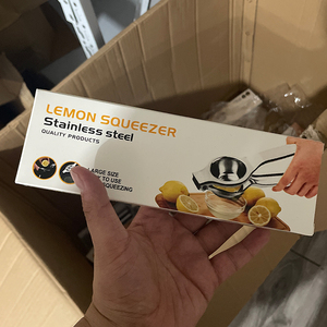 Venta al por mayor de acero inoxidable Exprimidor De Limon Manual de prensa de mano exprimidor de frutas Lima naranja cítricos limón exprimidor - Product Image 6