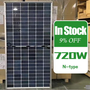 แผงโซลาร์เซลล์ Tongwei 705W 710W 715W 720W 725W 730W N-Type bieacial กระจกคู่โมดูล PV ประสิทธิภาพสูง23.3% - Product Image 4
