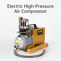 Compresseur d'air électrique professionnel DIDEEP 110V 220V 1800W pour bouteille de plongée