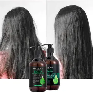 Free Sample Anti-Dandruff Nourishing Biotin Rice Water Black Hair Loss Shampoo And Conditioner Private Label