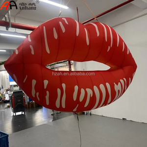 Maßgefertigtes Riesiges Sexy Aufblasbares Rotes Lippen-Modell mit LED-Beleuchtung für Bar, Nachtclub, Party, Kunst-Event, Werbung und Dekoration - Product Image 5