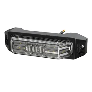 Kualitas tinggi 9 lampu strobo LED, 10 pola kilat dengan LED 3W untuk ambulans truk Forklift