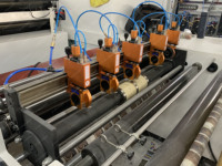 Machine d'impression flexographique automatique à 3, 4, 5 ou 6 couleurs pour étiquettes de film, avec commande de servomoteur haute vitesse et haute précision