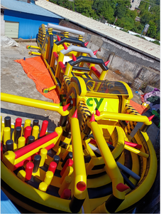 CE Commercial Bounce House Carrera <span class=keywords><strong>de</strong></span> obstáculos y laberinto inflable 6m x 4m PVC Ecológico Garantía <span class=keywords><strong>de</strong></span> 3 años - Product Image 2