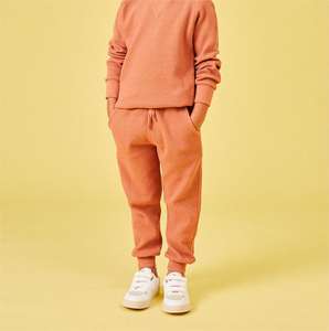 Venta al por mayor OEM personalizado casual logo cómodo algodón harem cargo Jogger pantalones de <span class=keywords><strong>niño</strong></span> multicolor de doble cara Pantalones - Product Image 4