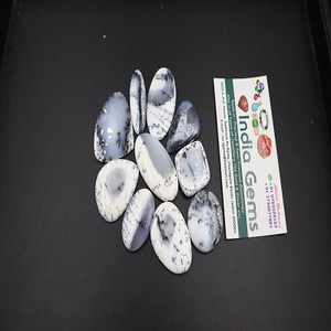 Opale Dendrite de Qualité AAA+ Pierre Précieuse Naturelle Blanche Cabochon Poli de Haute Qualité pour la Fabrication de Bijoux - En Promotion - Product Image 1