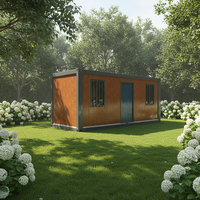 Maison conteneur pliable de type Z préfabriquée traditionnelle de 20 pieds, maison pliable préfabriquée, bureau temporaire