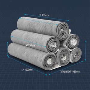 Tapis de toilette pour animaux de compagnie, coussinets absorbants pour chiots, tapis d'apprentissage pour chiens au charbon de bois noir avec autocollants adhésifs - Product Image 2
