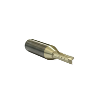 En promotion : Fraise droite TCT 12*6*20 à 3 cannelures, support OEM personnalisé pour le perçage du bois