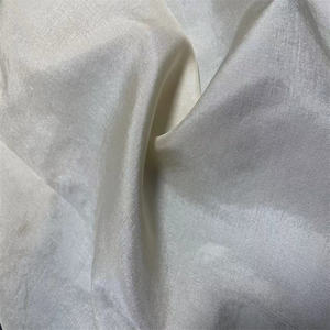 100% Tussah sauvage soie Tussore soie tissu pour filles vêtements de nuit robe Costumes de mariage utilisation polyvalente - Product Image 2