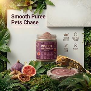Puré de Frutas Exóticas en Polvo para Reptiles y Geckos, Gel de Inicio para Crías, Apoyo a la Salud Intestinal y al Calcio - Product Image 3