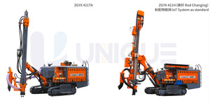 Plataforma de perforación minera portátil, plataforma de perforación para agujeros de voladura, plataforma montada con compresor de aire, perforadora de superficie ZGYX 421 - Product Image 6