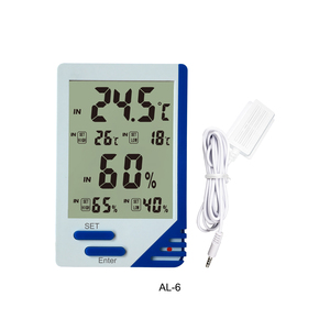 Igrometro durevole <span class=keywords><strong>termometro</strong></span> digitale per la casa interna ed esterna Display LCD Monitor di umidità e temperatura per la stanza del bambino - Product Image 1