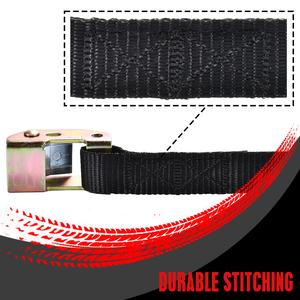 <span class=keywords><strong>Sangles</strong></span> d'arrimage à boucle à came sans fin <span class=keywords><strong>de</strong></span> 1 pouce, personnalisées en usine, 1200 lb, sangle en polyester pour le chargement et la logistique - Product Image 2