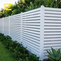 Panneau de clôture en aluminium, écran d'intimité, jardin extérieur, revêtement en poudre noir, moderne, durable, couleur personnalisée