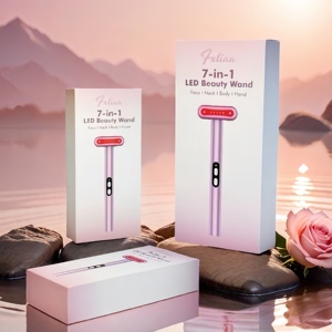 Boîte Ciel-Terre Rose XXL Boîte Cadeau Anniversaire Maquillage Emballage Personnalisable Logo - Product Image 1