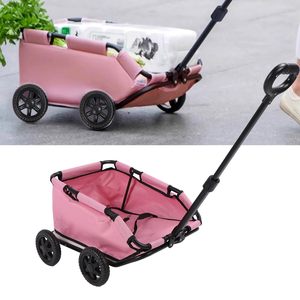 Carrito para Mascotas, <span class=keywords><strong>Plegable</strong></span>, 4 Ruedas, Carrito para Perros Pequeños, Carrito de Compras para Viajar, Caminar y Bolsa de Viaje para Comida de Perro - Product Image 5