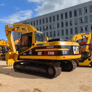 รถขุดตีนตะขาบไฮดรอลิก Caterpillar Cat 320B มือสองจากญี่ปุ่น น้ำหนัก 20 ตัน สำหรับงานก่อสร้าง - Product Image 2