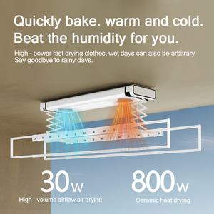 Thông Minh Tự Động Trần Treo Giặt Khô Giá Thông Minh Máy Sấy Quần Áo Điện Quần Áo Giá - Product Image 3