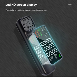 Digitaler Alkoholtester mit Hoher Kapazität Tragbarer Atemalkohol-Messgerät Alkoholtester Atemalkoholmessgerät - Product Image 2