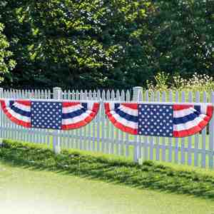 ธงชาติอเมริกันแบบดั้งเดิมขนาด 5 x 1.5 ฟุต สำหรับวันชาติ 4 กรกฎาคม ขายส่ง ราคาพิเศษ ผลิตภัณฑ์ส่งเสริมการขายแบบพับยาว - Product Image 4