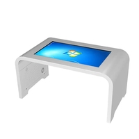 Mesas Interactivas Multitáctiles de 43 y 55 Pulgadas con Android y Windows 4K para Tiendas Minoristas, Centros Comerciales, Señalización Digital de 12V