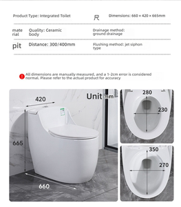 Grosir peralatan sanitasi "cuci satu bagian Toilet Siphonic s-trap <span class=keywords><strong>Commode</strong></span> kursi Toilet untuk rumah kamar mandi WC - Product Image 2