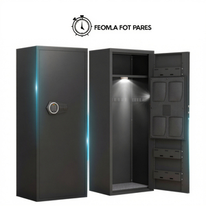 Trong Kho Tích Hợp Tủ Với Điện Tử Kỹ Thuật Số Khóa Chống Cháy Chống Trộm Mật Khẩu Súng An Toàn Lưu Trữ <span class=keywords><strong>Key</strong></span> Khóa Chúng Tôi Kho - Product Image 4