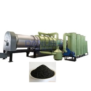 Máquina de fabricación de carbón de bambú de concha de Palma de alto rendimiento Línea de producción de estufa de horno de carbonización - Product Image 1