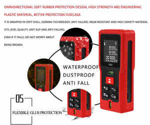 सबसे अच्छा मूल्य पोर्टेबल पेशेवर लेजर माप उपकरण हैंडहेल्ड लंबी दूरी के रिचार्जेबल औद्योगिक ग्रेड रेंजफाइंडर - Product Image 2